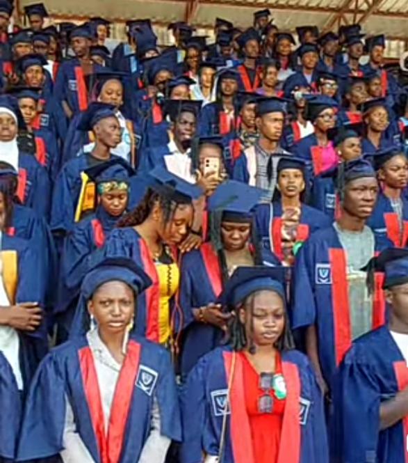 The matriculating students
