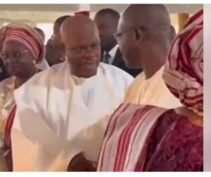 Amosun, others at the funeral