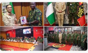 Nigeria, Pakistan Deepen Military Alliance to Counter Evolving Security Threats and the Defence Adviser of Pakistan to Nigeria, Colonel Kamran Mushtaq, at the Army Headquarters, Abuja.