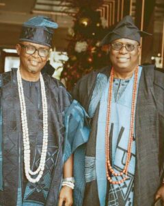 Asiwaju Olumide Osusina and Senator Babafemi Ojudu