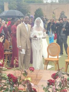 Bidemi and Oluwademilade, the new couple in Marrakesh, Morocco