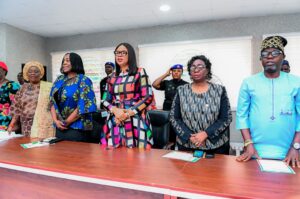 Dr. Olayemi Oyebanji at the flag-off of the 2026 edition of the JAMB) e-PIN distribution