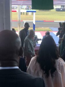 Former President Sirleaf on arrival2
