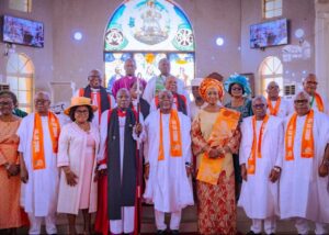 Governor Aiyedatiwa, Bishop Borokini, Church and government oficials