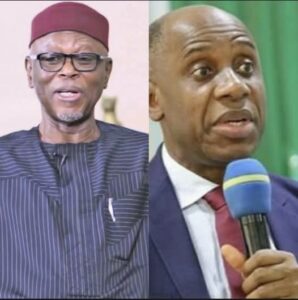 John Odigie-Oyegun and Rotimi Amaechi