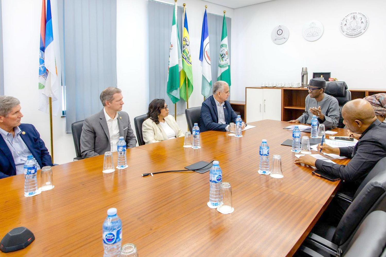 Ribadu travelled with a technical team to the US to dialogue with its officials