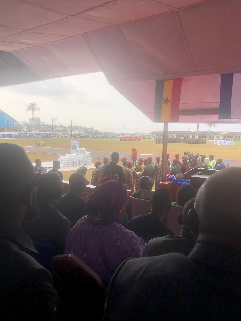 Presentation of awards to distinguished Liberian soldiers
