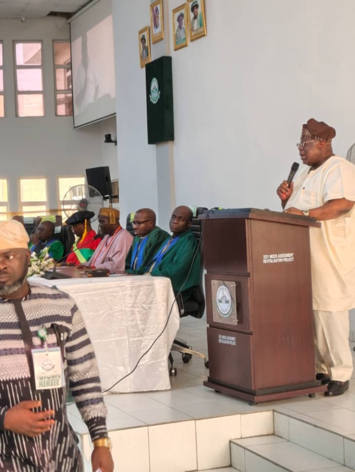 Professor Tunji Olaopa at the 2026 Convocation Lecture Programme of the Federal University of Agriculture (FUNAAB), Abeokuta, on the 30th of January, 2026)