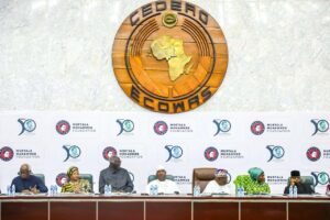 Senator George Akume, CON, who represented President Tinubu, John Kufuor, Olusegun Obasanjo, Osinbajo and othrs at the 50th memorial anniversary.