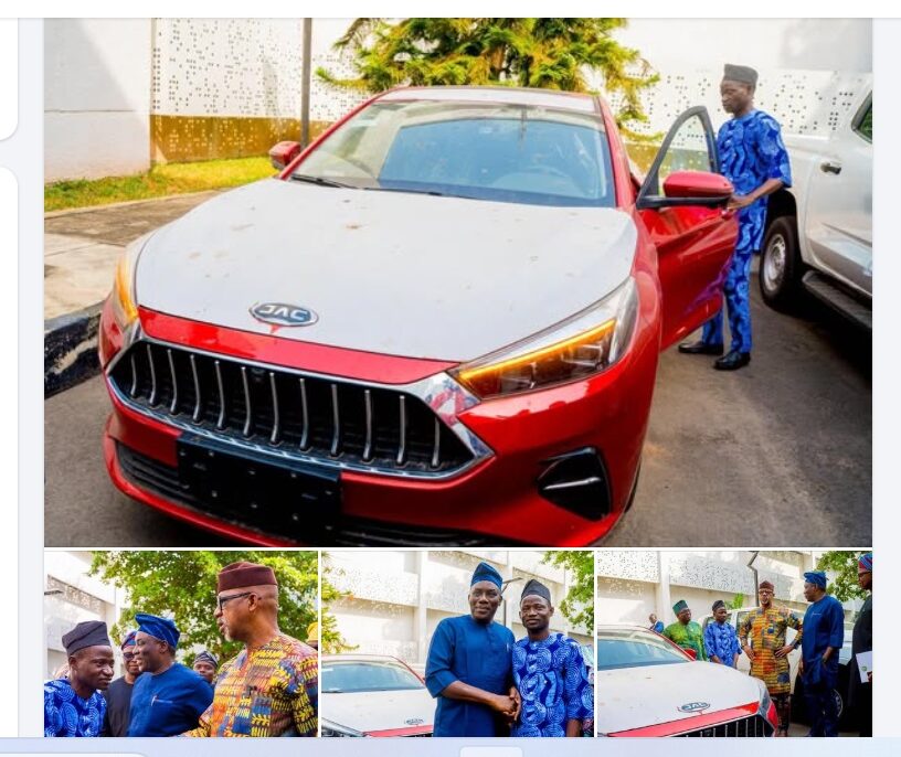 Abiodun Rewards Nigeria’s Best Teacher with Two-Bedroom Bungalow, FG Donates Car
