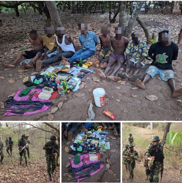 Troops of 4 Brigade Raid Kidnappers’ Hideout, Arrest Suspects in Edo North Senatorial District