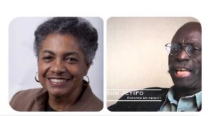 Eileen Julien and Biodun Jeyifor