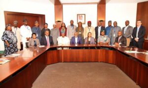 Gbajabiamila during a stakeholders’ meeting at the State House, Abuja, attended by ministers, agency heads, and key officials