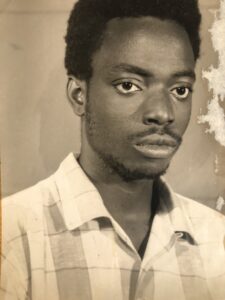 Biodun Jeyifo in his early days