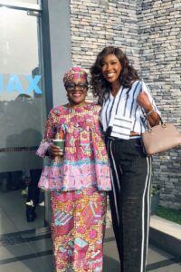 Joke Silva and Seyintan Atigarin