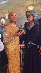 Olori Ladun Sijuwade with her daughter, Aderenle Fayose
