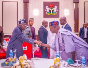 President Tinubu and the Leaders of Political Parties