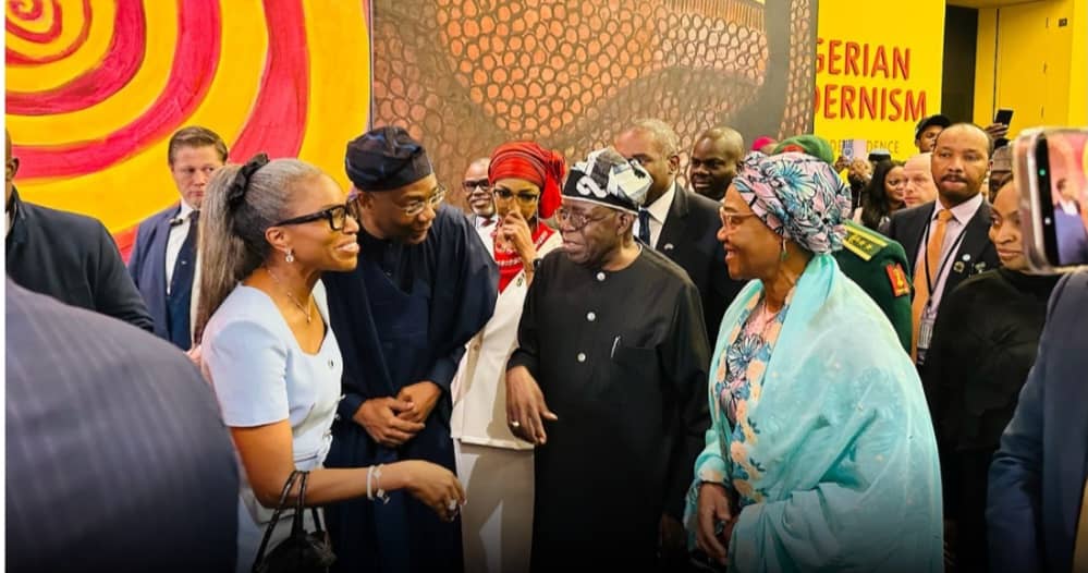 At Exhibition of Nigerian Modern Art, Tinubu Salutes the Unyielding Spirit Of Nigerians