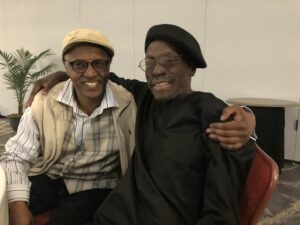 Professor Biodun Jeyifo and Wachanga Ndirangu