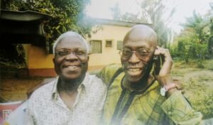 Professors Niyi Osundare and Biodun Jeyifo