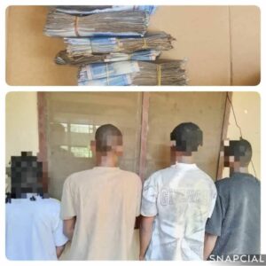 The suspected kidnappers