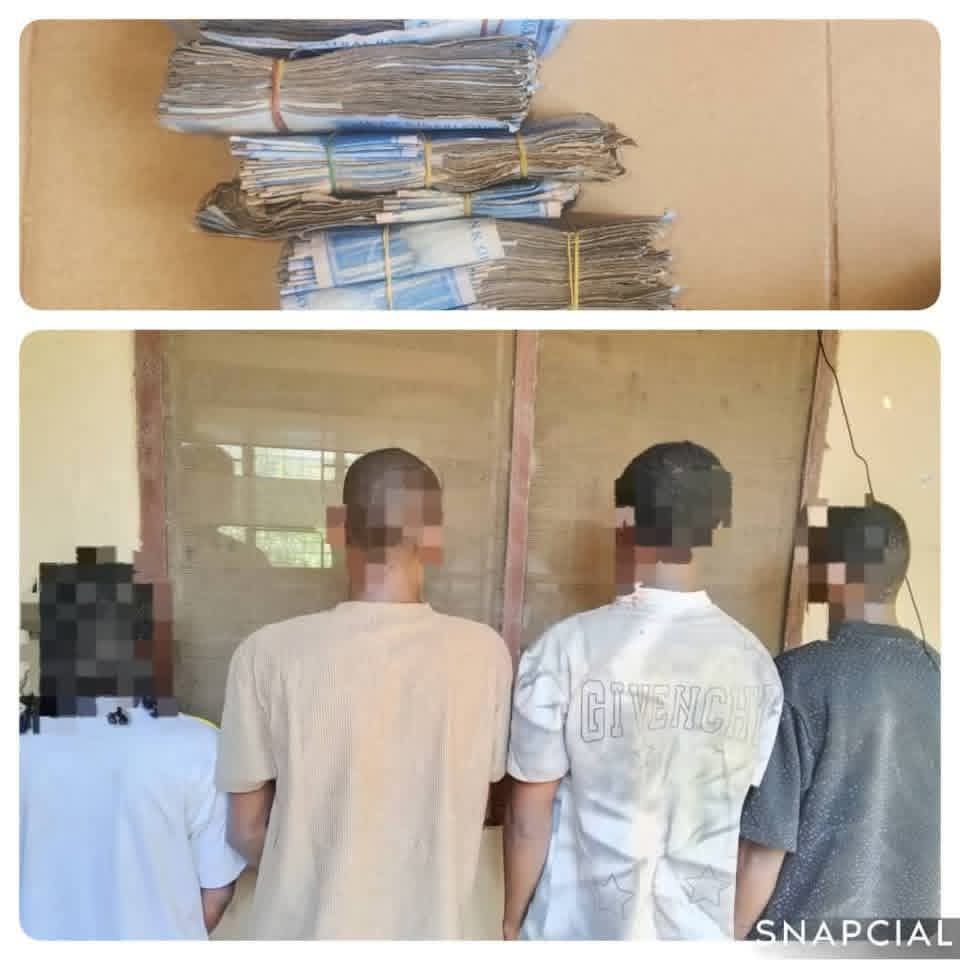 The suspected kidnappers