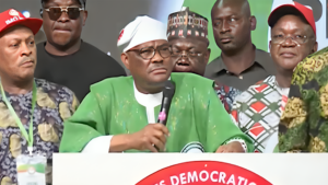 Wike and others at the PDP convention