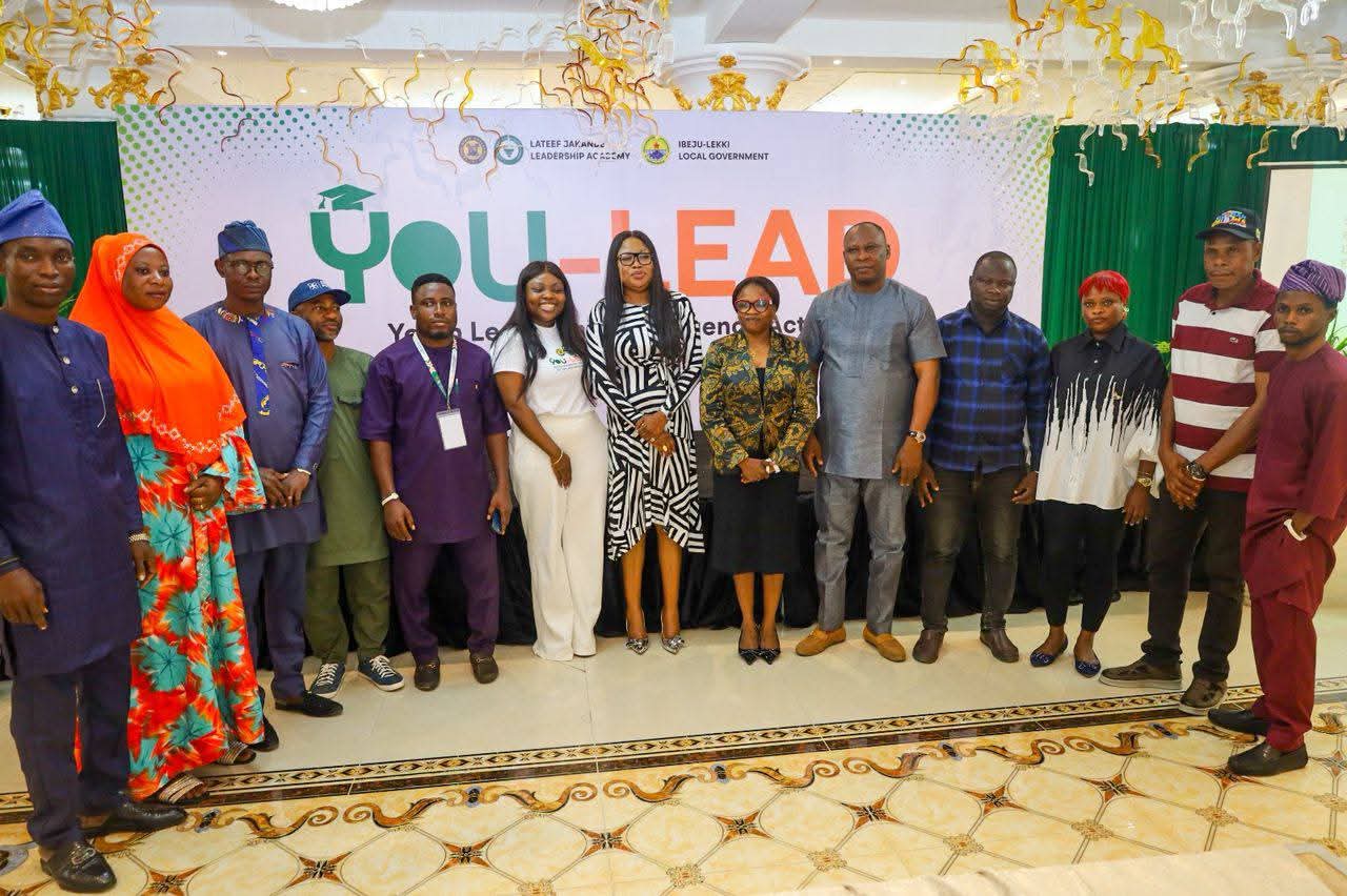 Youth Leadership, Emergency Action and Development (YOU-LEAD) programme organised by the Lateef Jakande Leadership Academy in collaboration with the Ibeju-Lekki Local Government Area in Lagos.2