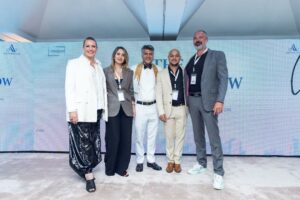 From left, Dr Brooke Taylor, Guest, Dr Pranav Pancholi, Dr Ravraj Sirha, Dr Benjamin White