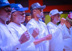 Governor Aiyedatiwa and other political leaders