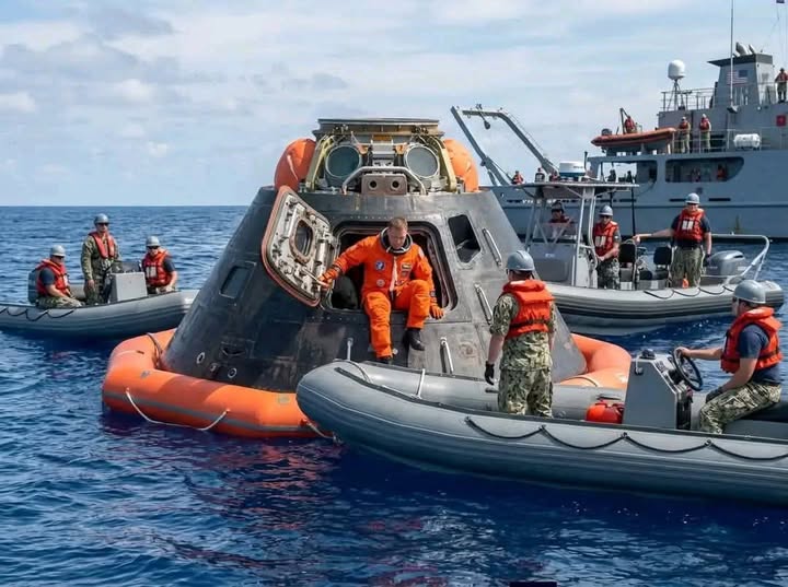 NASA’s Artemis II astronauts return to Earth after lunar mission