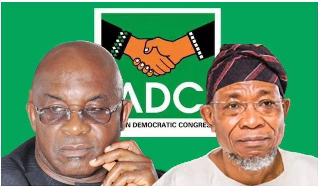 Rauf Aregbesola and David Mark