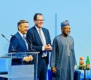 Senator Abubakar Bagudu, others, in Vienna, Austria