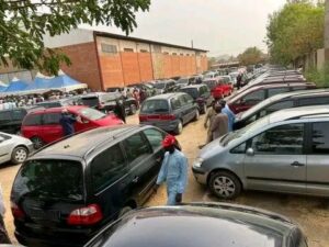 Some of the cars distributed to members of his constituents by the Deputy Senate President, Dr. Barau I. Jibrin
