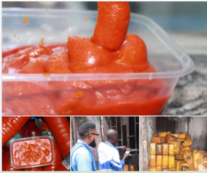 Adulterated palm oil