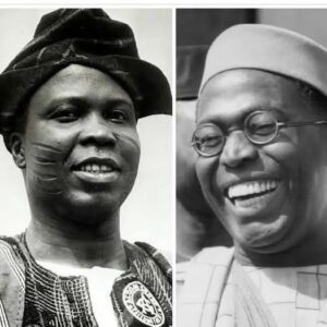 Chiefs Obafemi Awolowo and Ladoke Akintola
