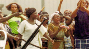 File photo. Women protesters