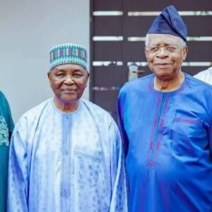 Generals Yakubu Gowon and Theophils Danjuma