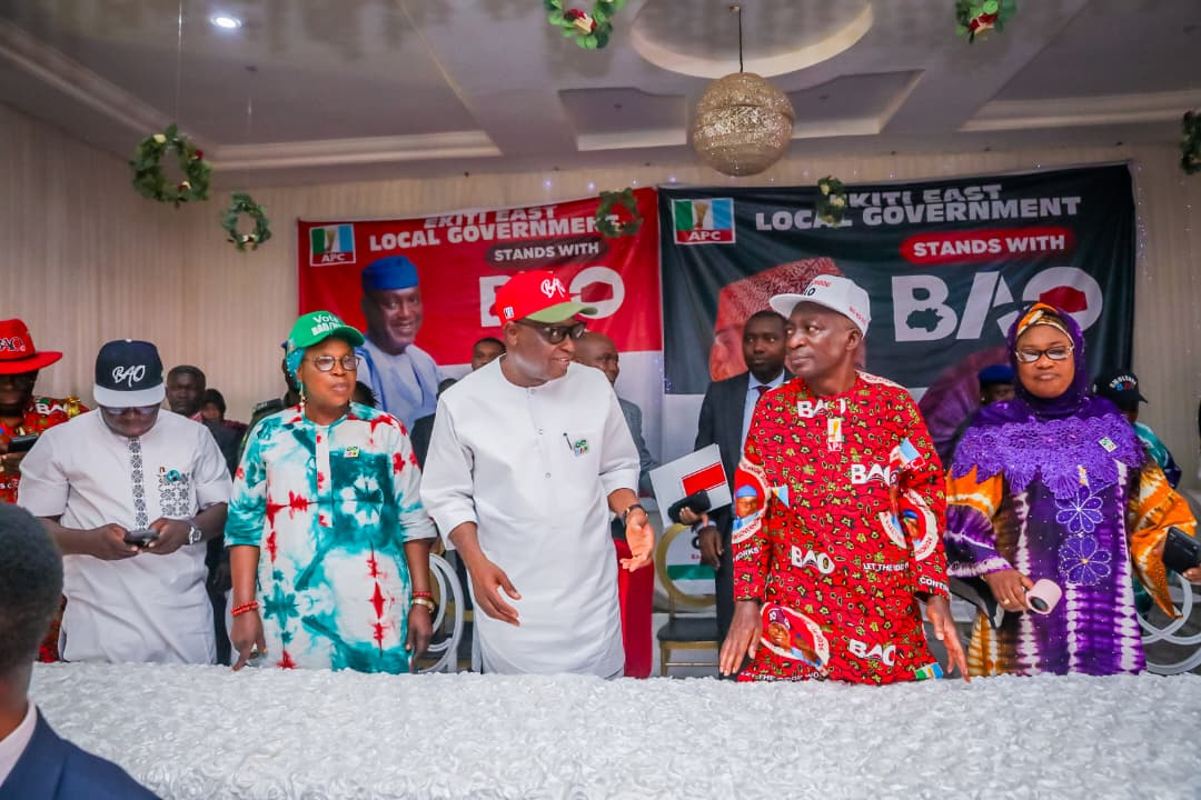 Governor Oyebanji and other party leaders