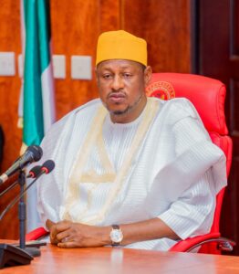 Governor Radda during the inauguration of the Committee