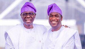 Governor Sanwo-Olu and his Deputy, Hamzat