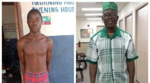 John K. Ndorbor and his father, Joseph K. Ndorbor