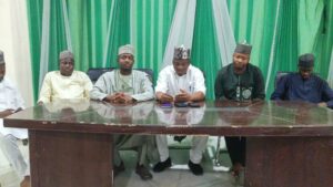 Members of the Coalition during the Press Conference