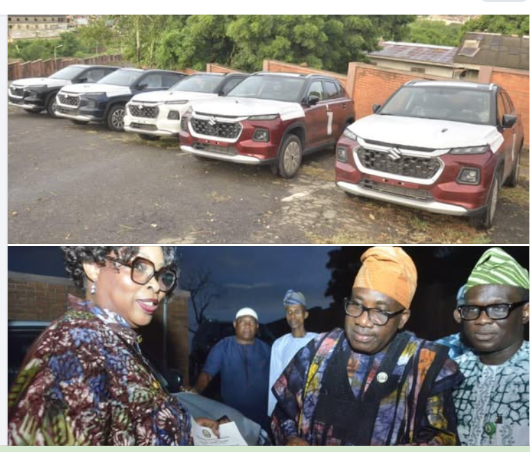 Ogun Distributes Operational Vehicles to 20 Permanent Secretaries