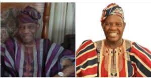 Pa Reuben Fasoranti and Chief Bisi Akande