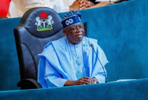 President Bola Tinubu greets Nigerians