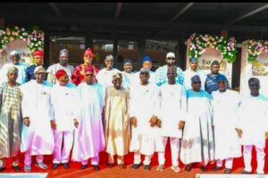President Tinubu hosted state governors who came to celebrate with him the Sallah and the third anniversary of the administration