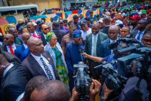 President Tinubu participated in the APC Presidential Primaries at Ikoyi-Obalende Ward L2 in Lagos