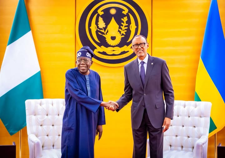 Tinubu, Kagame Agree to Deepen Bilateral Relations