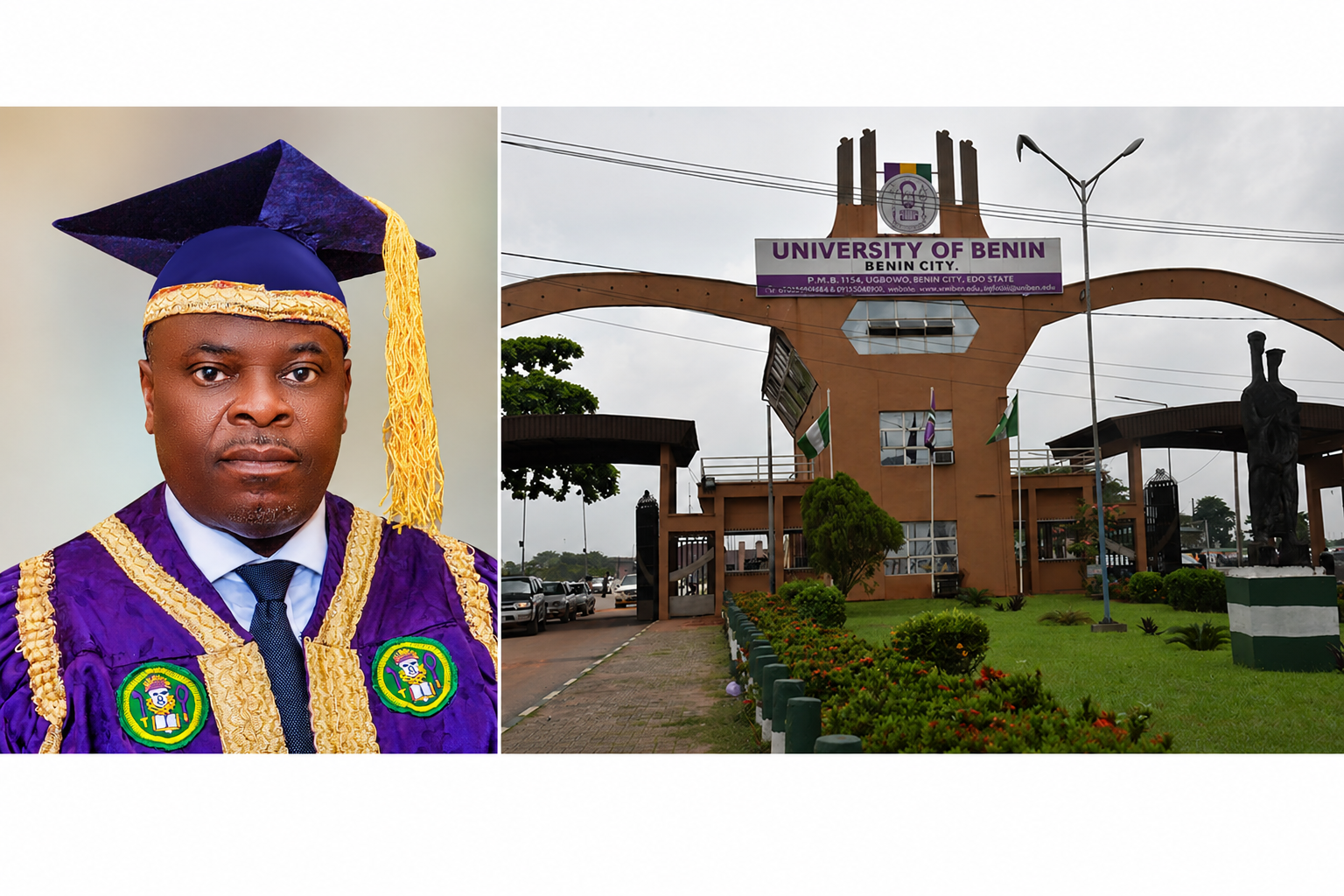Prof. Edoba B. Omoregie, SAN, Uniben VC and University of Benin